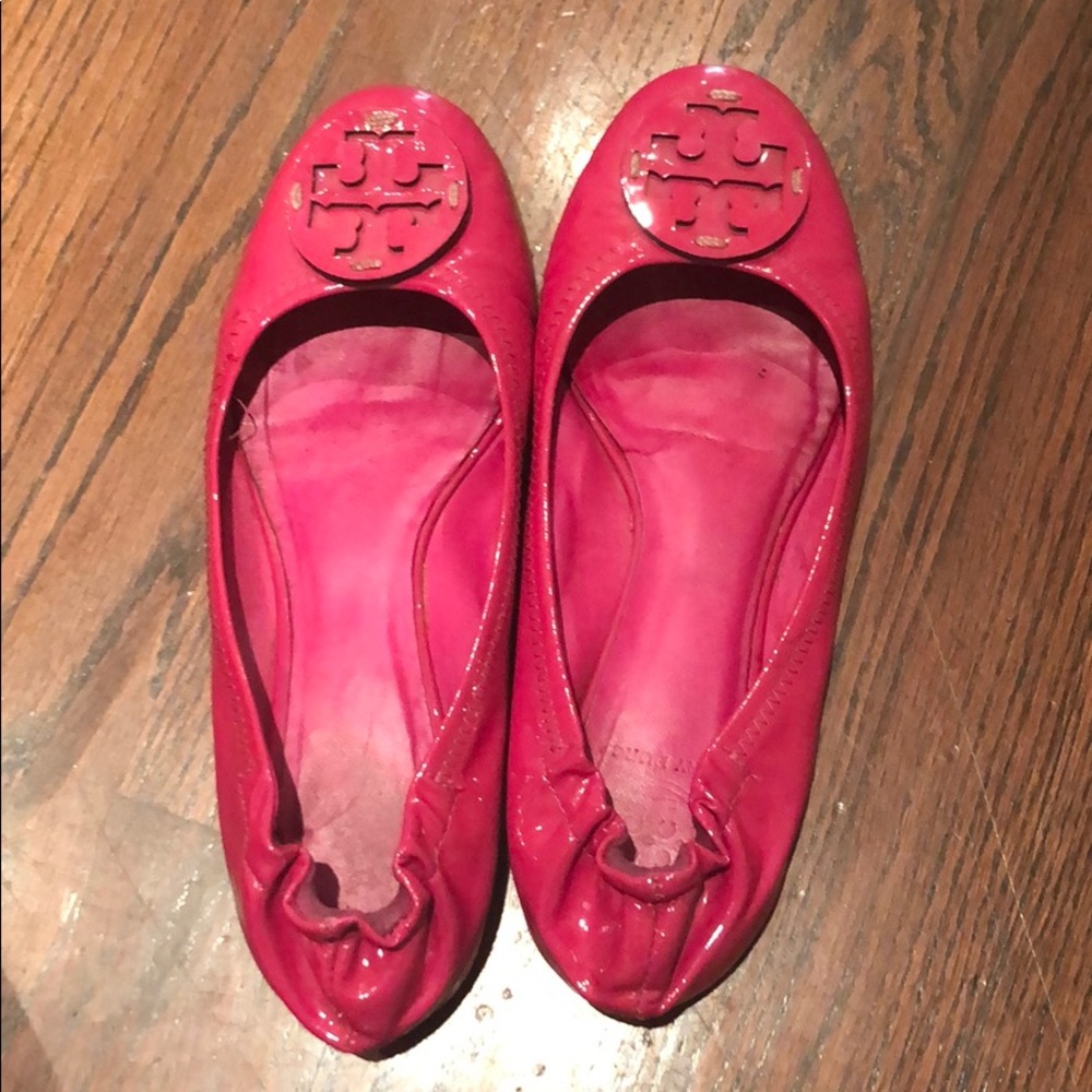 Unique Tory Burch Reva flats!